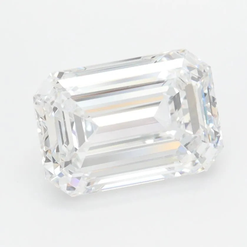 2.03ct Emerald Lab Grown Diamond (Colour D, Clarity VVS1, IGI Certified)
