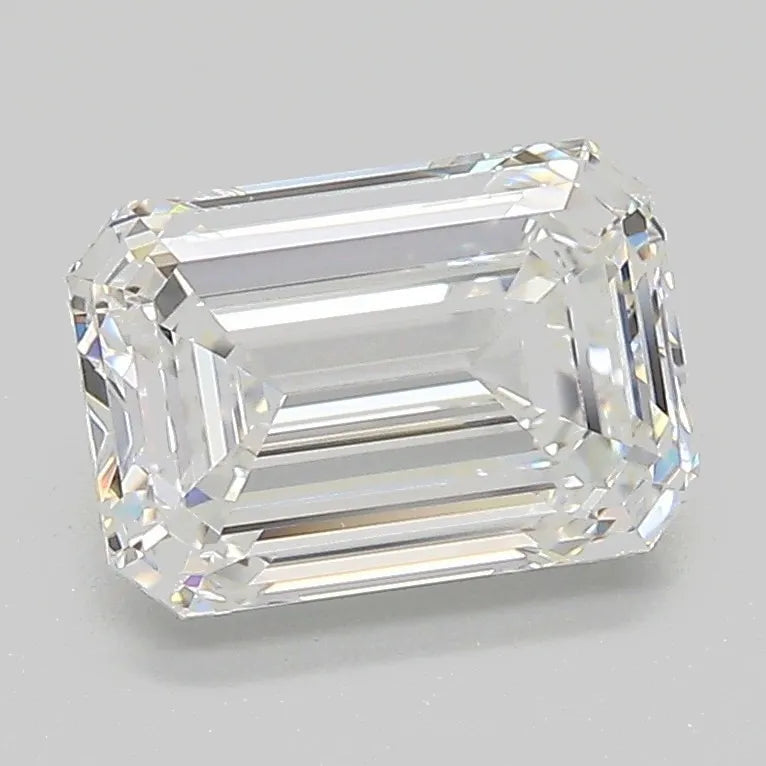 2.03ct Emerald Lab Grown Diamond (Colour D, Clarity VVS2, IGI Certified)