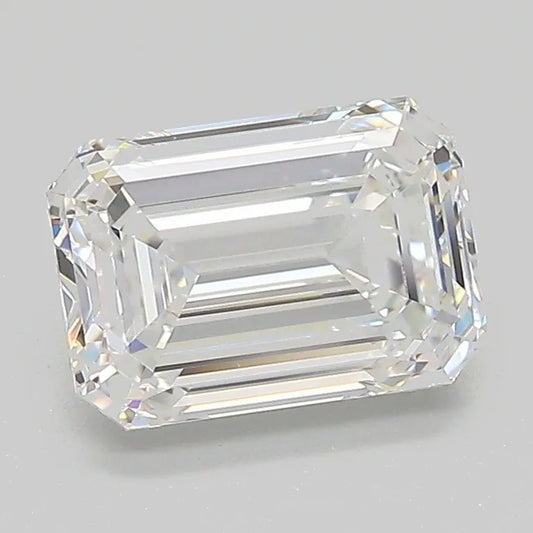 2.03ct Emerald Lab Grown Diamond (Colour D, Clarity VVS2, IGI Certified)
