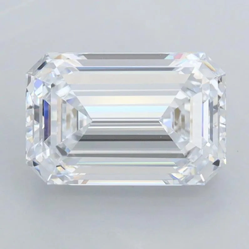 2.03ct Emerald Lab Grown Diamond (Colour E, Clarity FL, IGI Certified)