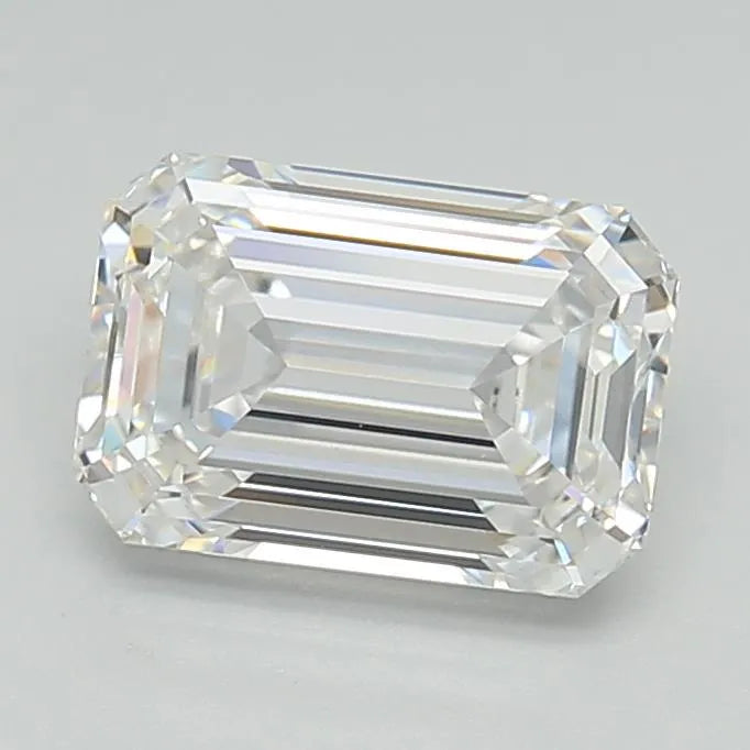 2.03ct Emerald Lab Grown Diamond (Colour F, Clarity IF, IGI Certified)