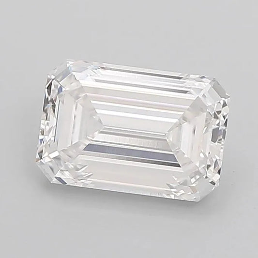 2.03ct Emerald Lab Grown Diamond (Colour F, Clarity VVS2, IGI Certified)