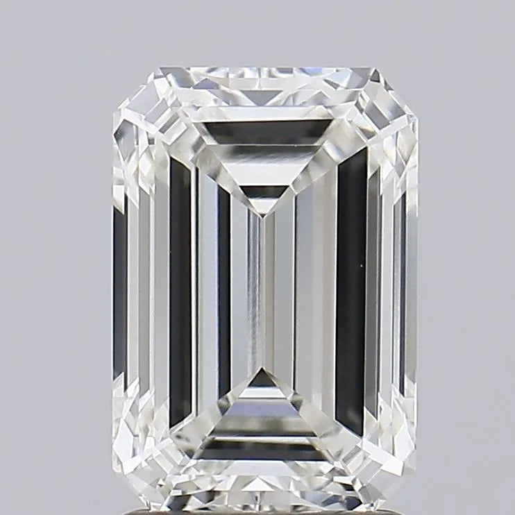 2.03ct Emerald Lab Grown Diamond (Colour H, Clarity VVS2, IGI Certified)
