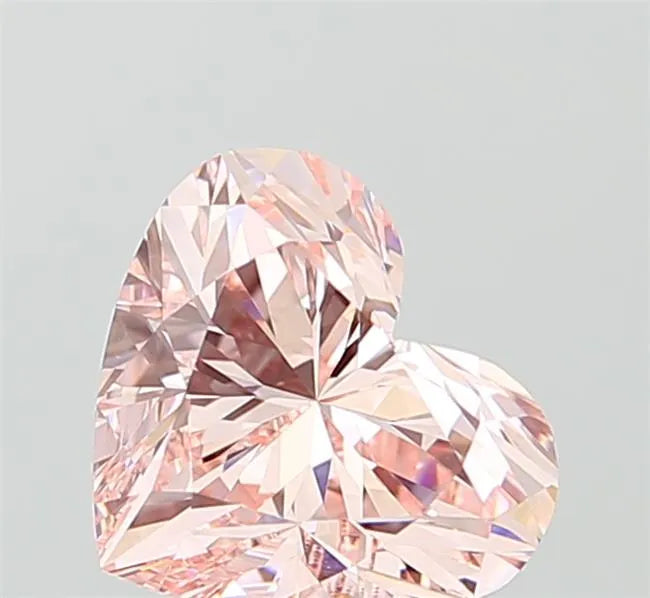 2.03ct Heart Lab Grown Diamond (Colour Fancy Intense Pink, Clarity VVS2, IGI Certified)