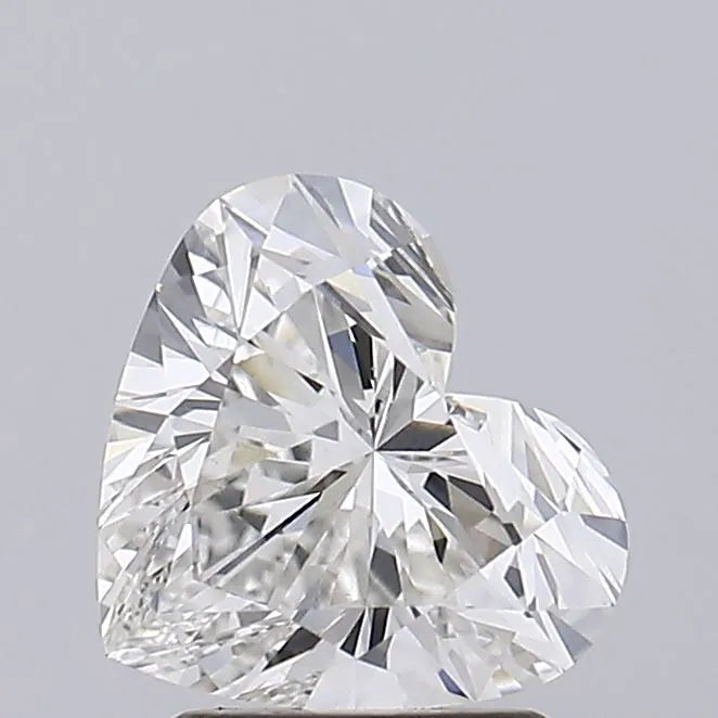 2.03ct Heart Lab Grown Diamond (Colour G, Clarity VVS2, IGI Certified)