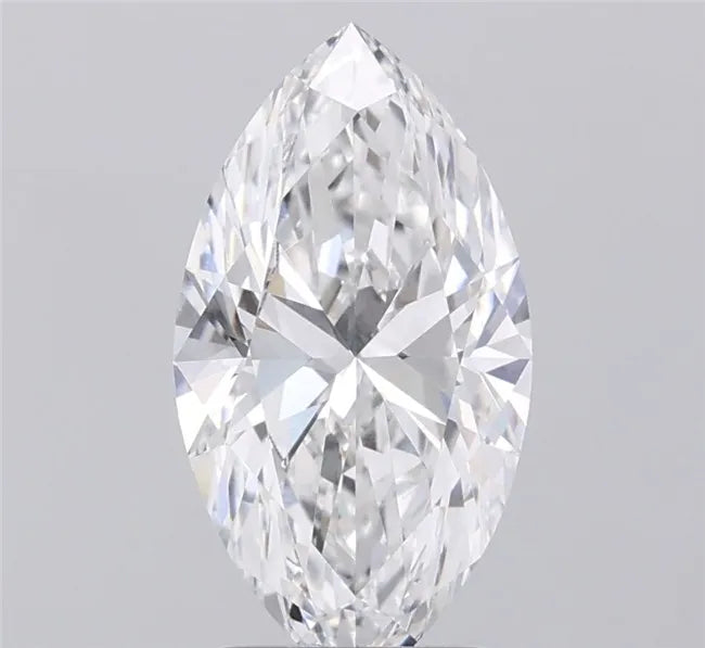 2.03ct Marquise Lab Grown Diamond (Colour F, Clarity VVS1, IGI Certified)