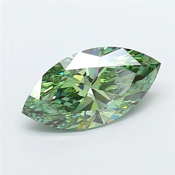 2.03ct Marquise Lab Grown Diamond (Colour Fancy Vivid Green, Clarity VVS2, IGI Certified)