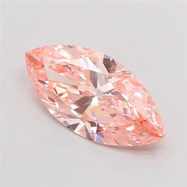 2.03ct Marquise Lab Grown Diamond (Colour Fancy Vivid Pink, Clarity VVS2, IGI Certified)