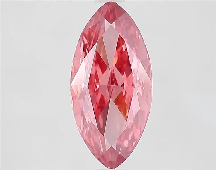 2.03ct Marquise Lab Grown Diamond (Colour Fancy Vivid Pink, Clarity VVS2, IGI Certified)