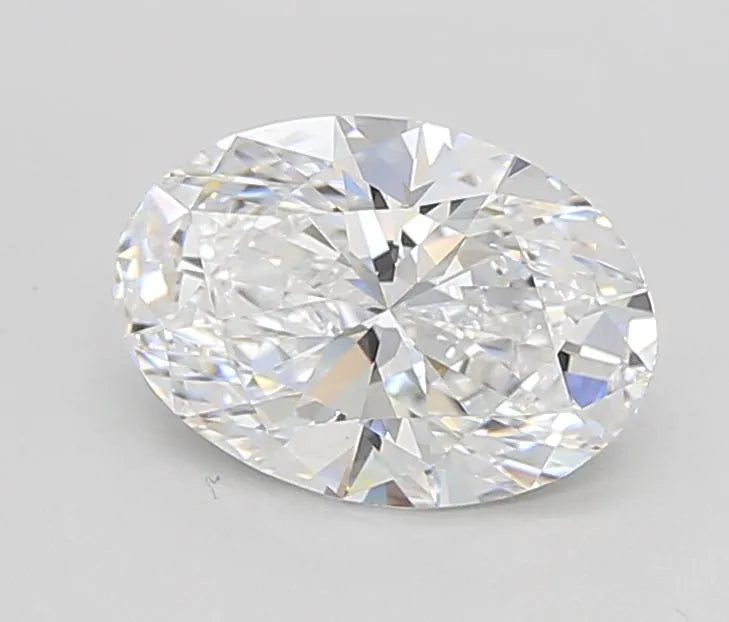 2.03ct Oval Lab Grown Diamond (Colour D, Clarity FL, Cut EX, IGI Certified)