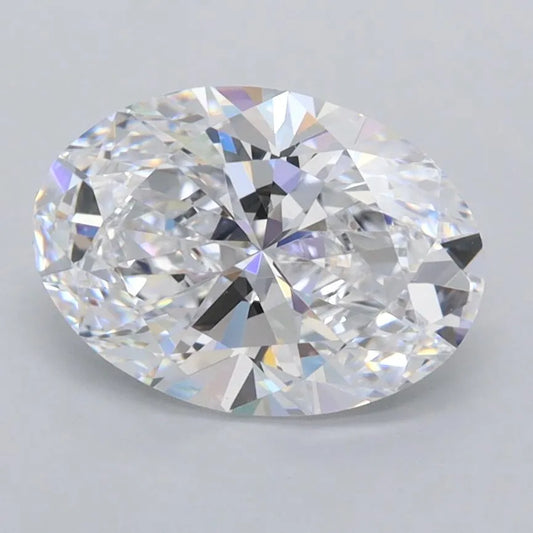 2.03ct Oval Lab Grown Diamond (Colour D, Clarity FL, IGI Certified)