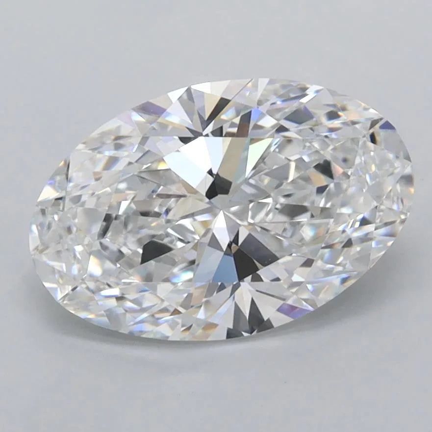 2.03ct Oval Lab Grown Diamond (Colour D, Clarity FL, IGI Certified)