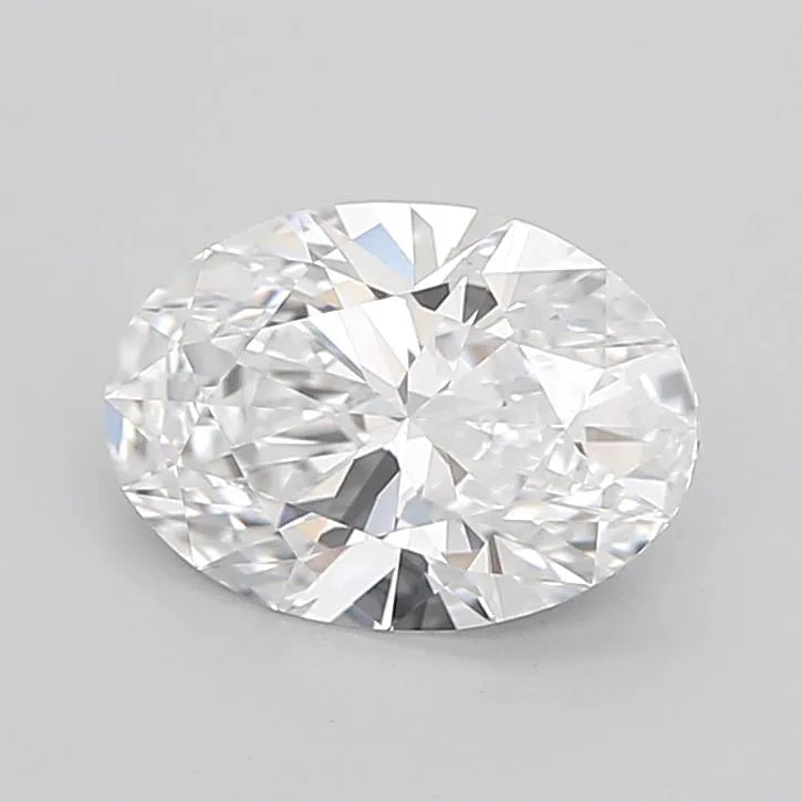 2.03ct Oval Lab Grown Diamond (Colour D, Clarity IF, Cut EX, IGI Certified)