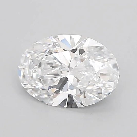 2.03ct Oval Lab Grown Diamond (Colour D, Clarity IF, Cut EX, IGI Certified)