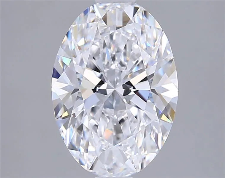 2.03ct Oval Lab Grown Diamond (Colour D, Clarity IF, IGI Certified)