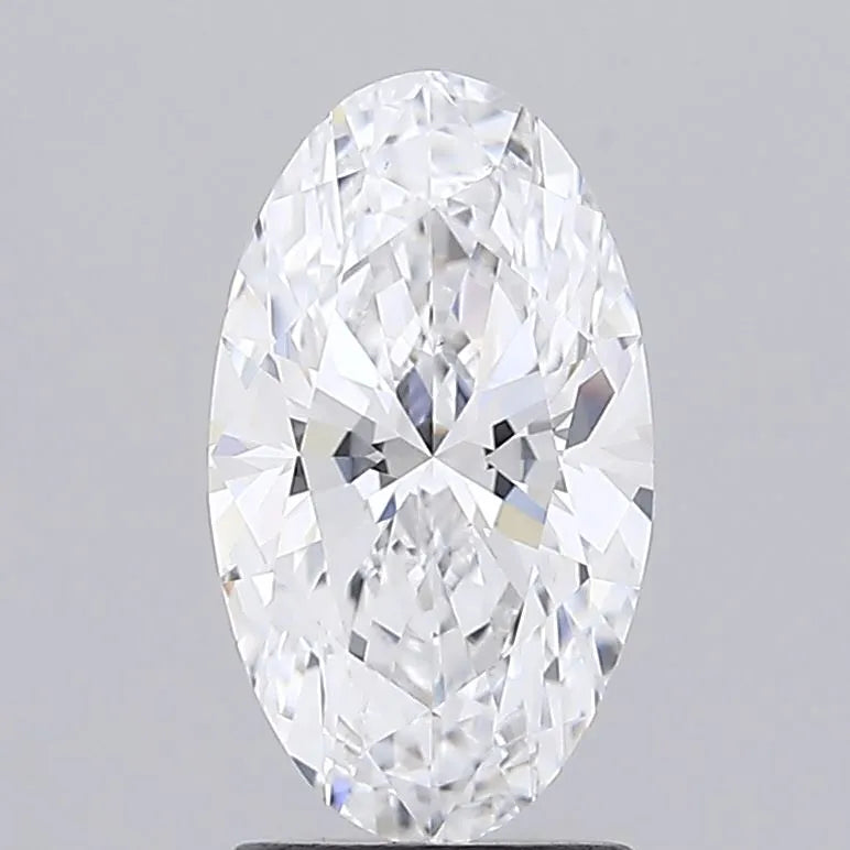 2.03ct Oval Lab Grown Diamond (Colour D, Clarity VS1, IGI Certified)