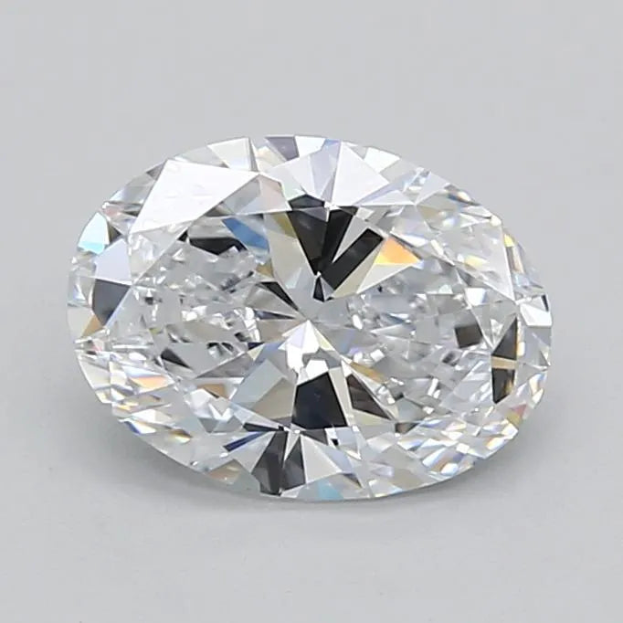 2.03ct Oval Lab Grown Diamond (Colour D, Clarity VVS1, IGI Certified)