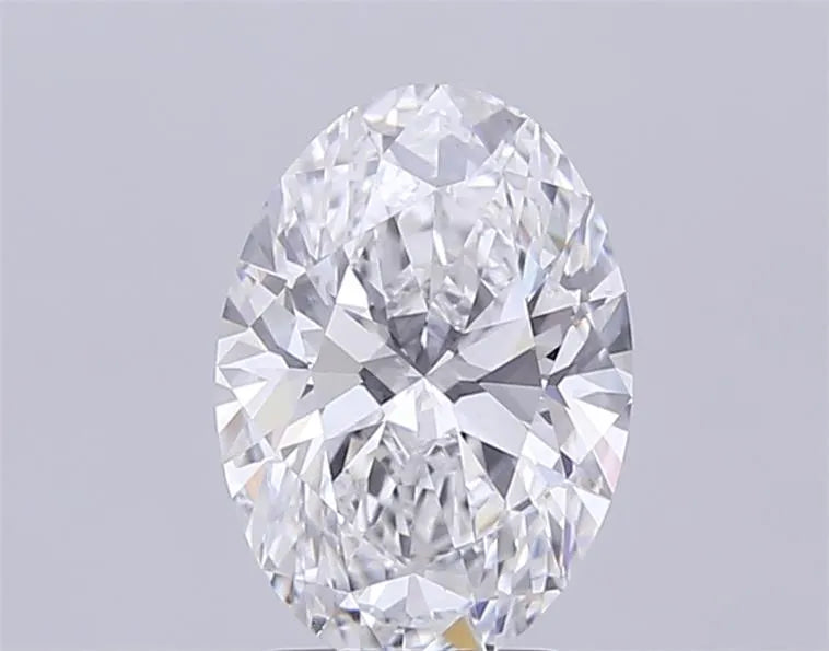 2.03ct Oval Lab Grown Diamond (Colour D, Clarity VVS2, IGI Certified)