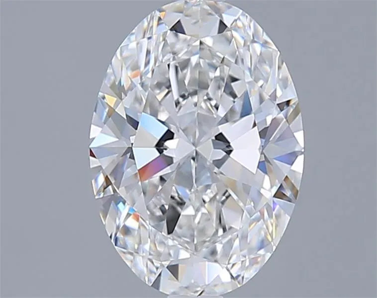 2.03ct Oval Lab Grown Diamond (Colour E, Clarity IF, IGI Certified)