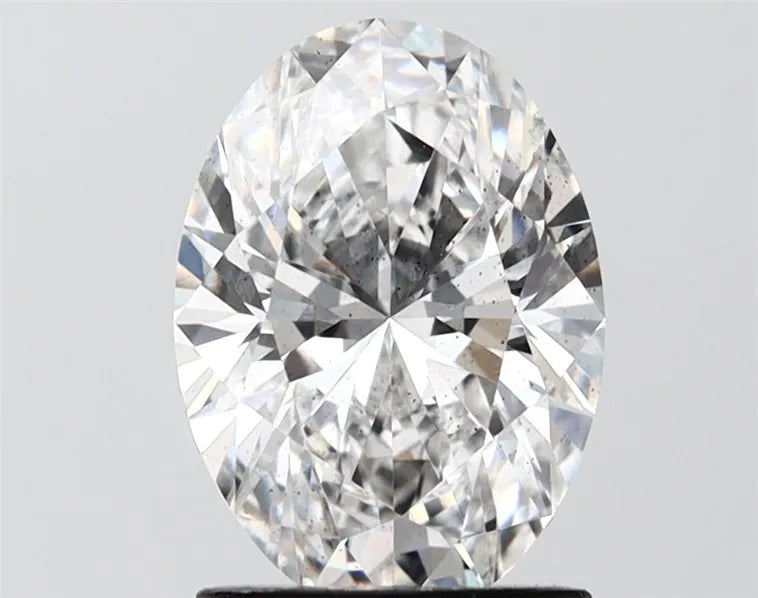 2.03ct Oval Lab Grown Diamond (Colour E, Clarity SI1, IGI Certified)