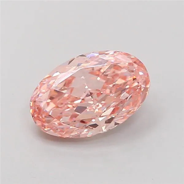 2.03ct Oval Lab Grown Diamond (Colour Fancy Intense Pink, Clarity VS1, IGI Certified)