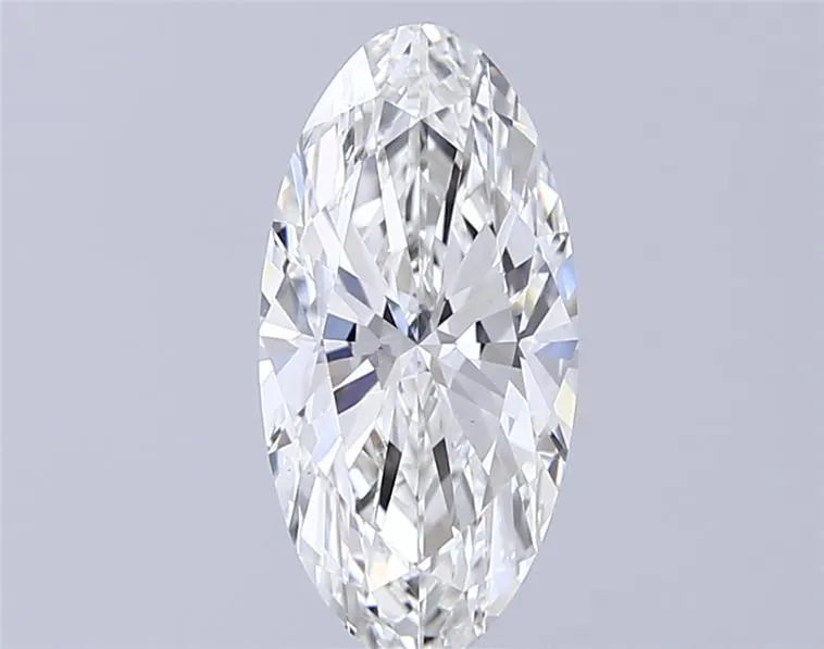 2.03ct Oval Lab Grown Diamond (Colour G, Clarity VS1, IGI Certified)