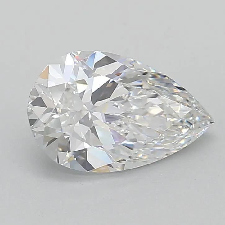 2.03ct Pear Lab Grown Diamond (Colour E, Clarity IF, IGI Certified)