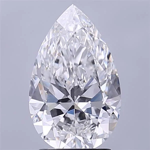 2.03ct Pear Lab Grown Diamond (Colour E, Clarity VVS1, IGI Certified)