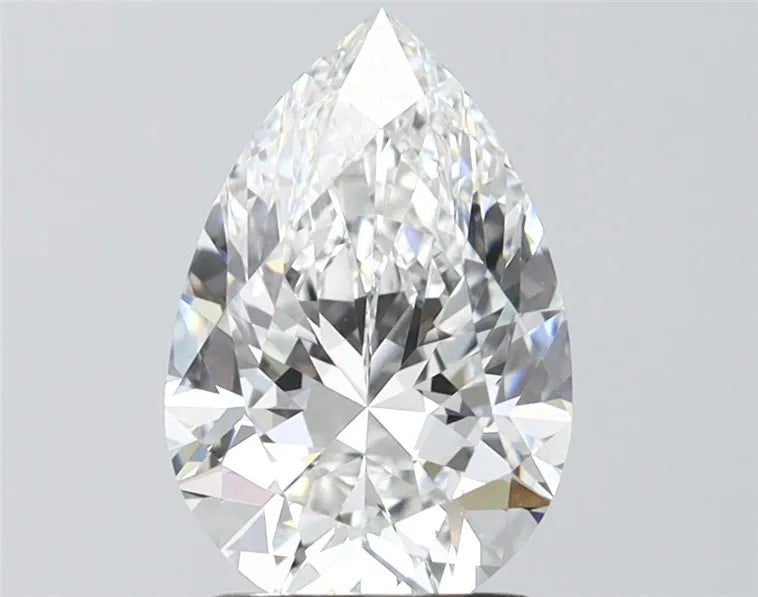 2.03ct Pear Lab Grown Diamond (Colour E, Clarity VVS1, IGI Certified)