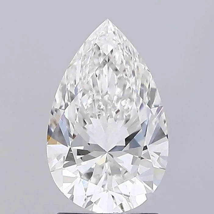 2.03ct Pear Lab Grown Diamond (Colour F, Clarity VVS2, IGI Certified)