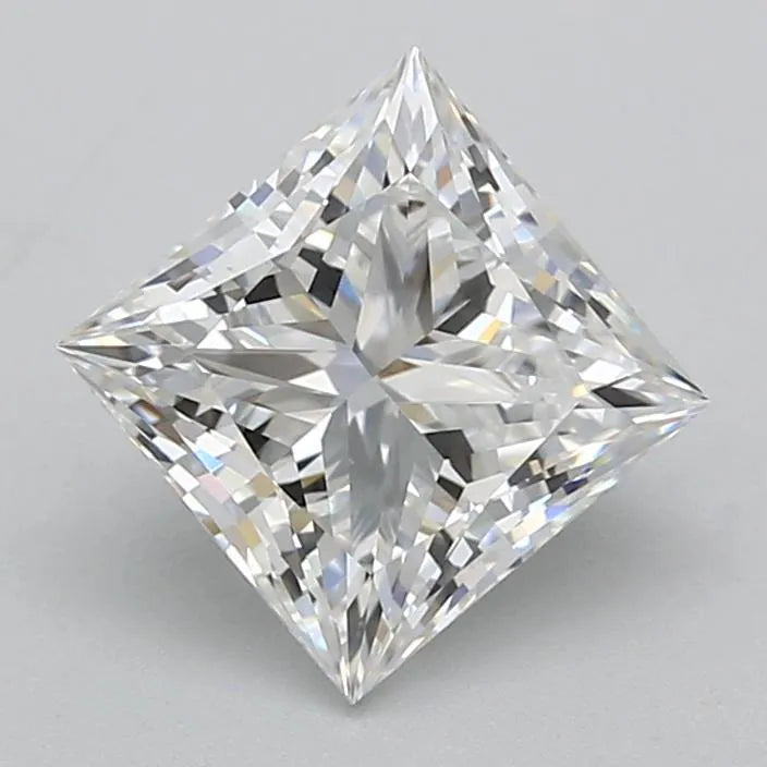2.03ct Princess Lab Grown Diamond (Colour D, Clarity FL, GIA Certified)