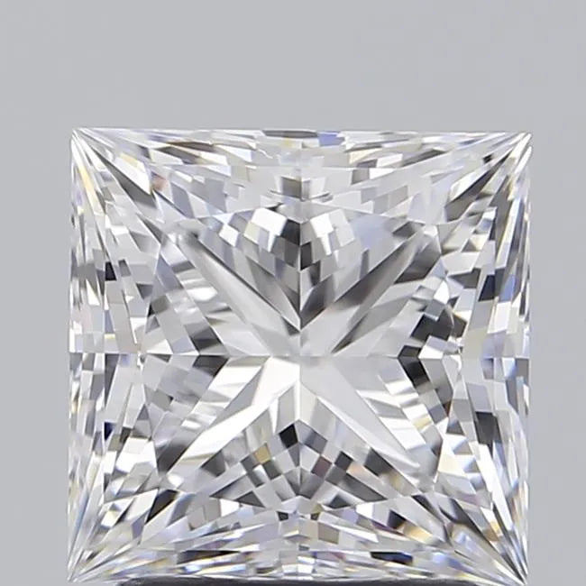 2.03ct Princess Lab Grown Diamond (Colour D, Clarity IF, IGI Certified)