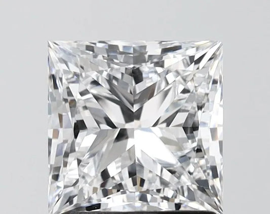 2.03ct Princess Lab Grown Diamond (Colour D, Clarity VVS1, IGI Certified)