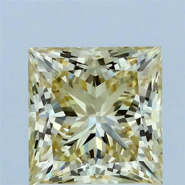2.03ct Princess Lab Grown Diamond (Colour Fancy Yellow, Clarity VS1, IGI Certified)