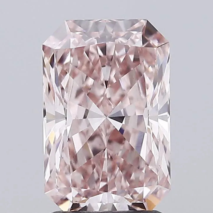 2.03ct Radiant Lab Grown Diamond (Colour Fancy Intense Pink, Clarity VS1, IGI Certified)