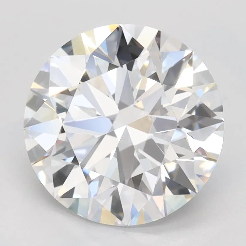 2.03ct Round Lab Grown Diamond (Colour D, Clarity IF, Cut ID, IGI Certified)