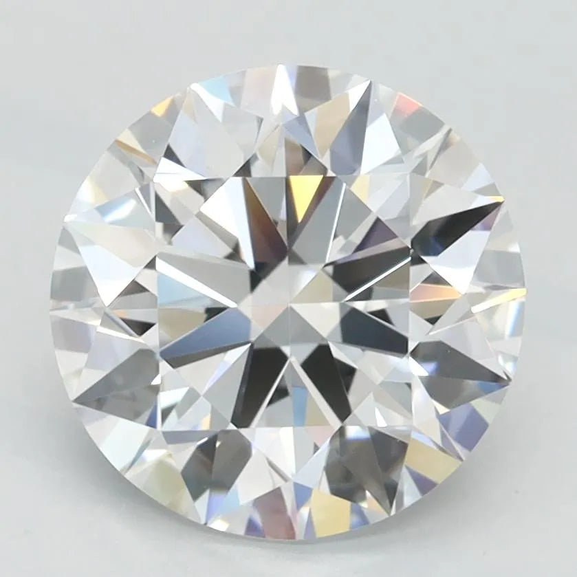 2.03ct Round Lab Grown Diamond (Colour D, Clarity IF, Cut ID, IGI Certified)