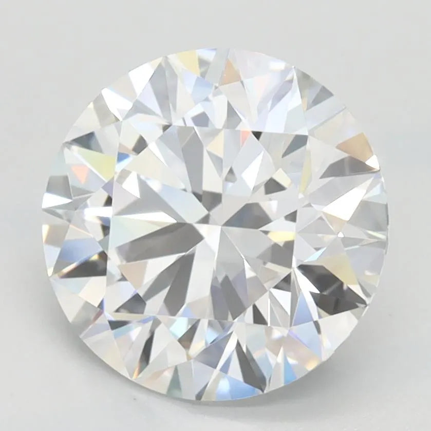 2.03ct Round Lab Grown Diamond (Colour D, Clarity VVS1, Cut ID, IGI Certified)