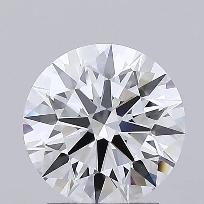 2.03ct Round Lab Grown Diamond (Colour E, Clarity IF, Cut ID, IGI Certified)