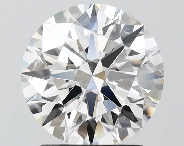 2.03ct Round Lab Grown Diamond (Colour F, Clarity SI1, Cut ID, IGI Certified)