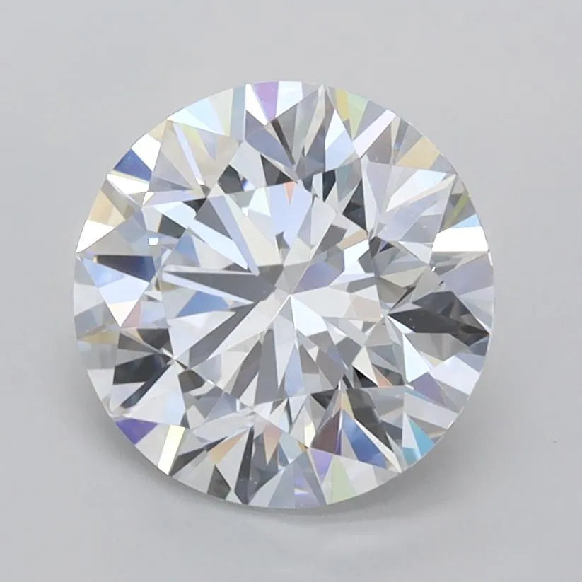 2.03ct Round Lab Grown Diamond (Colour F, Clarity VVS1, Cut ID, IGI Certified)