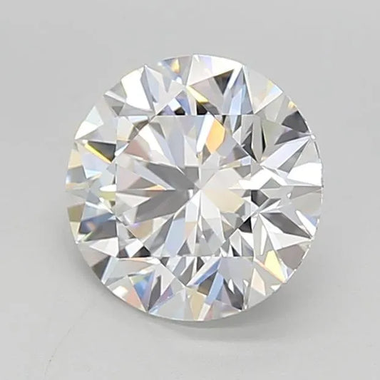 2.03ct Round Lab Grown Diamond (Colour F, Clarity VVS2, Cut ID, IGI Certified)