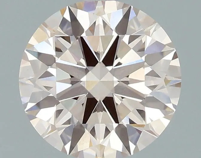 2.03ct Round Lab Grown Diamond (Colour Fancy Light Pink, Clarity VVS2, Cut ID, IGI Certified)