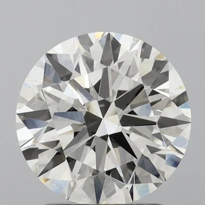 2.03ct Round Lab Grown Diamond (Colour I, Clarity VVS2, Cut ID, IGI Certified)