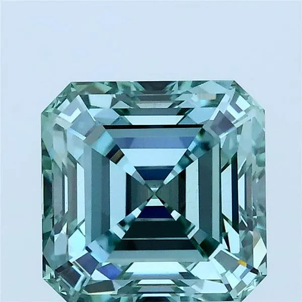 2.04ct Asscher Lab Grown Diamond (Colour Fancy Intense Green, Clarity VS1, IGI Certified)