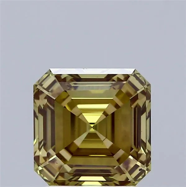 2.04ct Asscher Lab Grown Diamond (Colour Fancy Intense Green, Clarity VS2, IGI Certified)