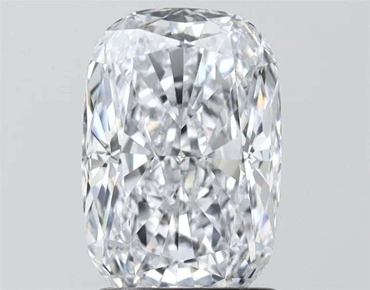 2.04ct Cushion modified Lab Grown Diamond (Colour E, Clarity VVS2, IGI Certified)