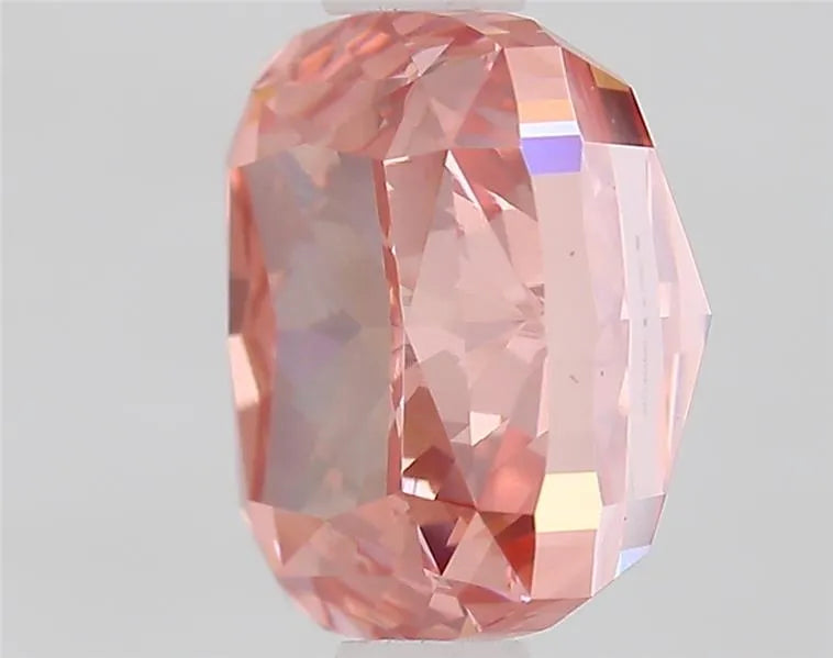 2.04ct Cushion modified Lab Grown Diamond (Colour Fancy Vivid Pink, Clarity VVS2, IGI Certified)