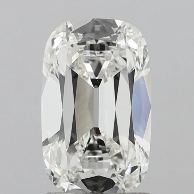 2.04ct Cushion modified Lab Grown Diamond (Colour G, Clarity VVS2, IGI Certified)