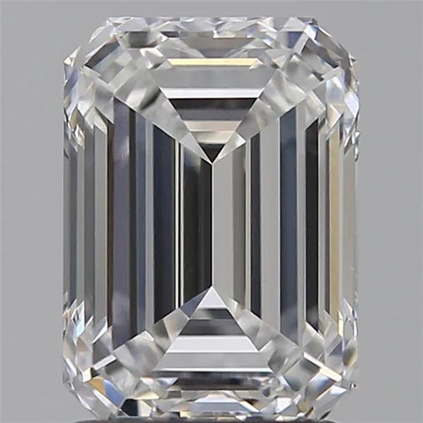 2.04ct Emerald Lab Grown Diamond (Colour D, Clarity IF, IGI Certified)
